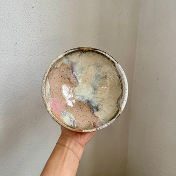 Speckled Pink + Cream Bowl