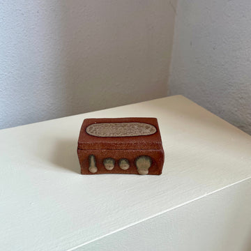 Tan Shapes Jewelry Box