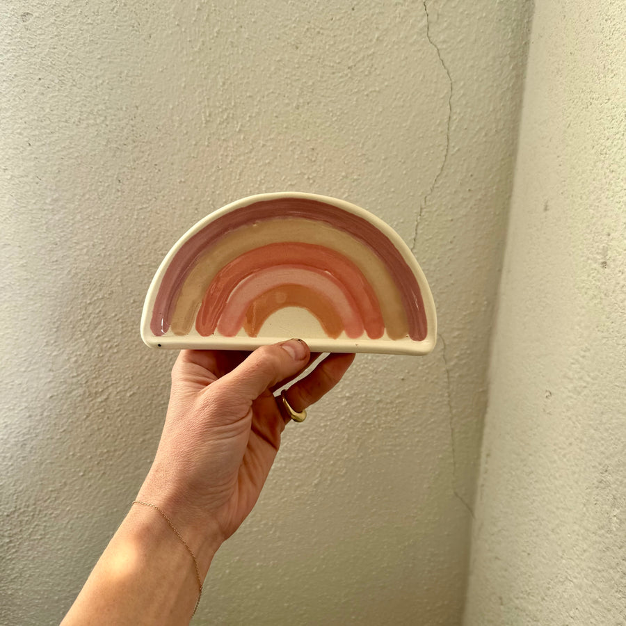 Pink Rainbow Dish