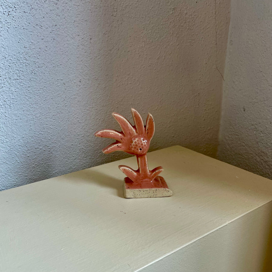 Ceramic Flower Figurine